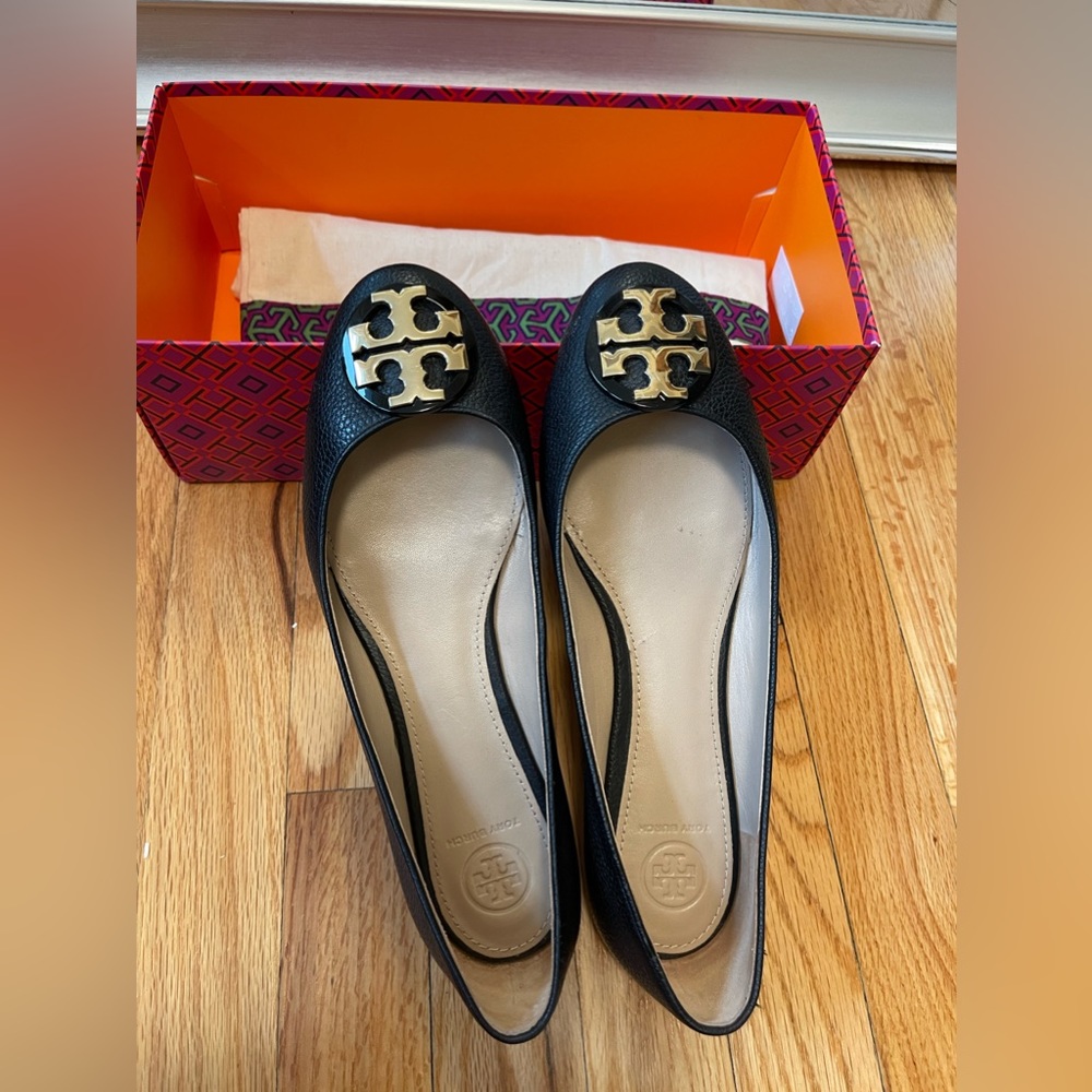 Tory Burch classic black ballet flats